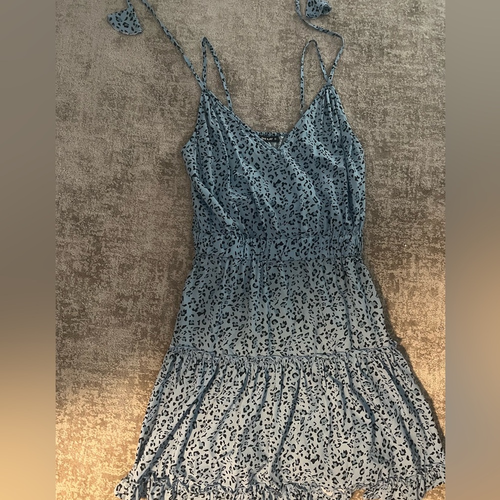 Women’s blue dress
